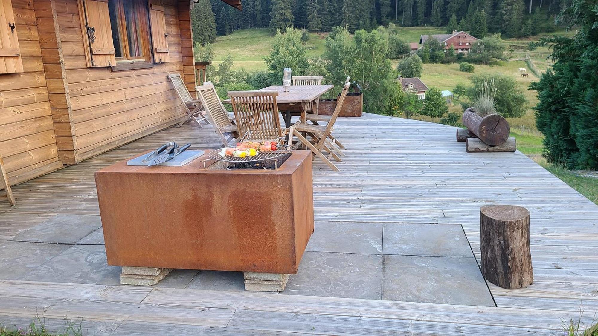 Chalet Les Vosgiennes Ле-Вальтен Экстерьер фото