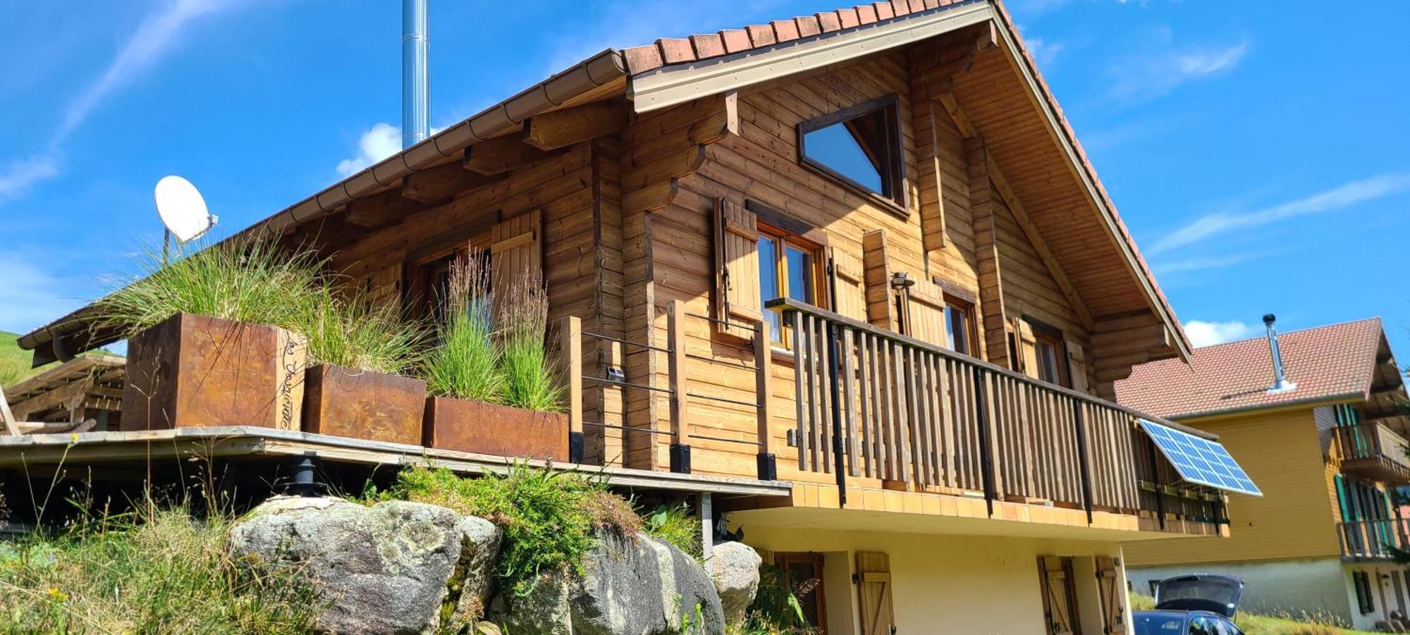 Chalet Les Vosgiennes Ле-Вальтен Экстерьер фото